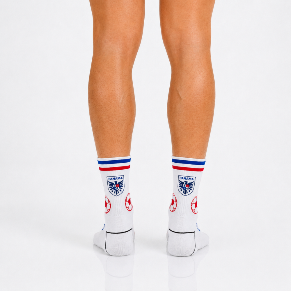 Unisex FIFA 2026 Panama Soccer Fan Sports Themed SocksUnisex FIFA 2026 Panama Soccer Fan Sports Themed Socks - Image 4