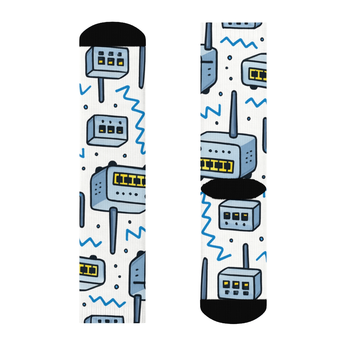 Router Parade For The Network Administrator comfortable cotton crew socks