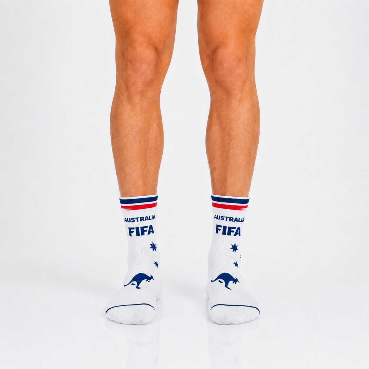 Unisex FIFA 2026 Australia Soccer Fan Sports Themed SocksUnisex FIFA 2026 Australia Soccer Fan Sports Themed Socks - Image 3