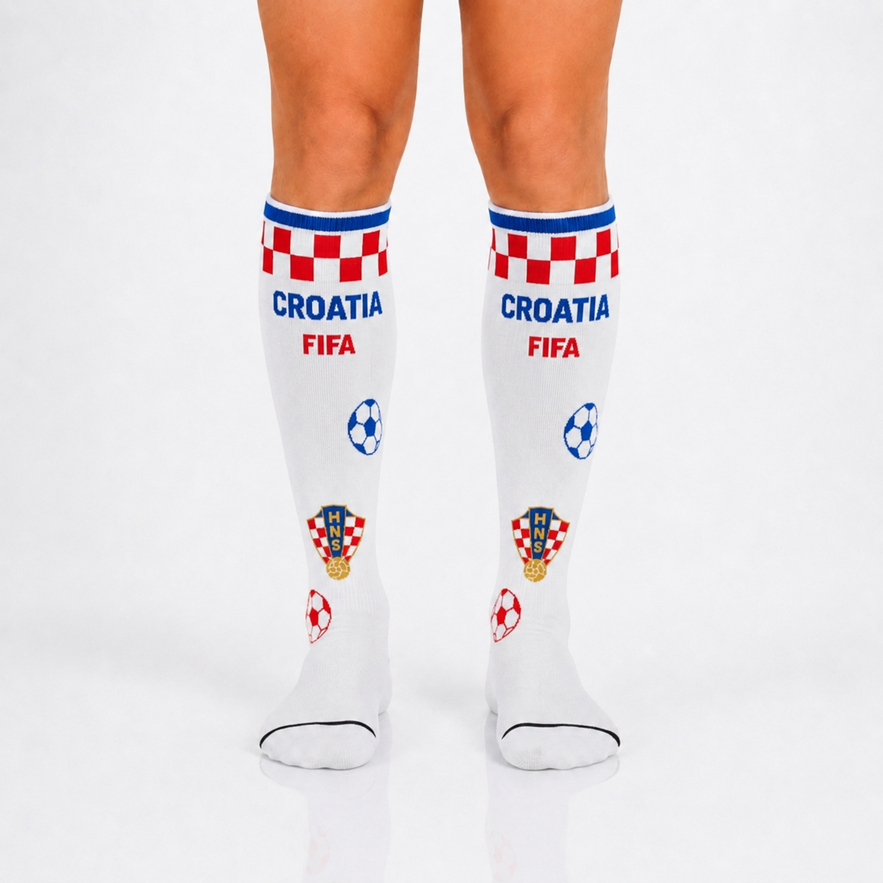 Unisex FIFA 2026 Croatia Soccer Fan Sports Themed Socks