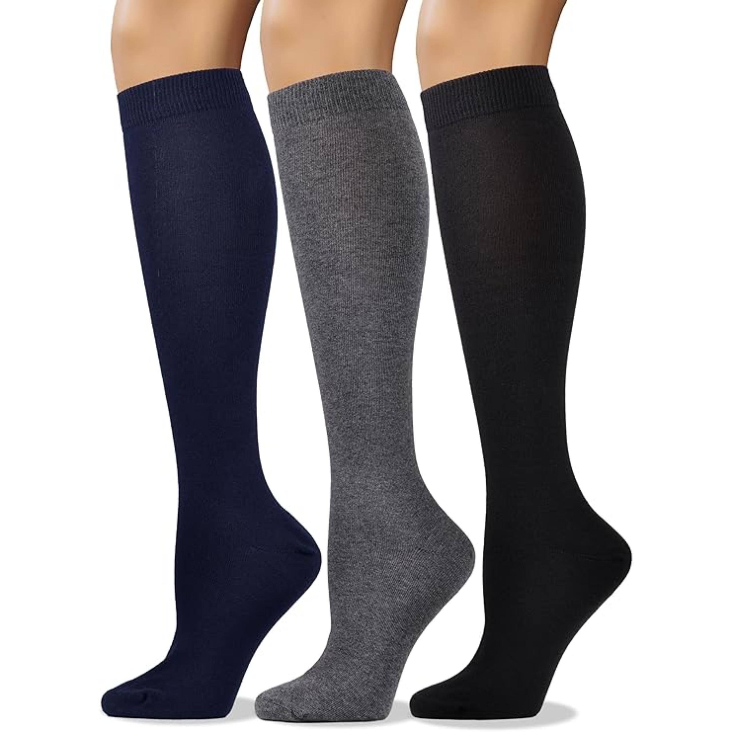 Women Soft Combed High Long Seamless Socks