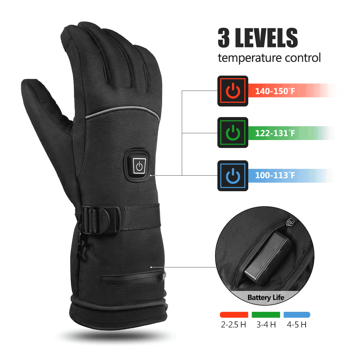 Electric Heated Winter GlovesElectric Heated Winter Gloves - Image 4