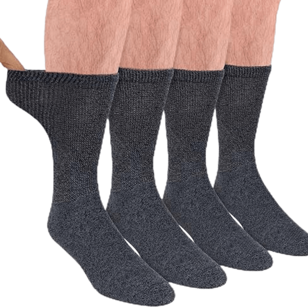 4 Pairs Non Binding Neuropathy Socks