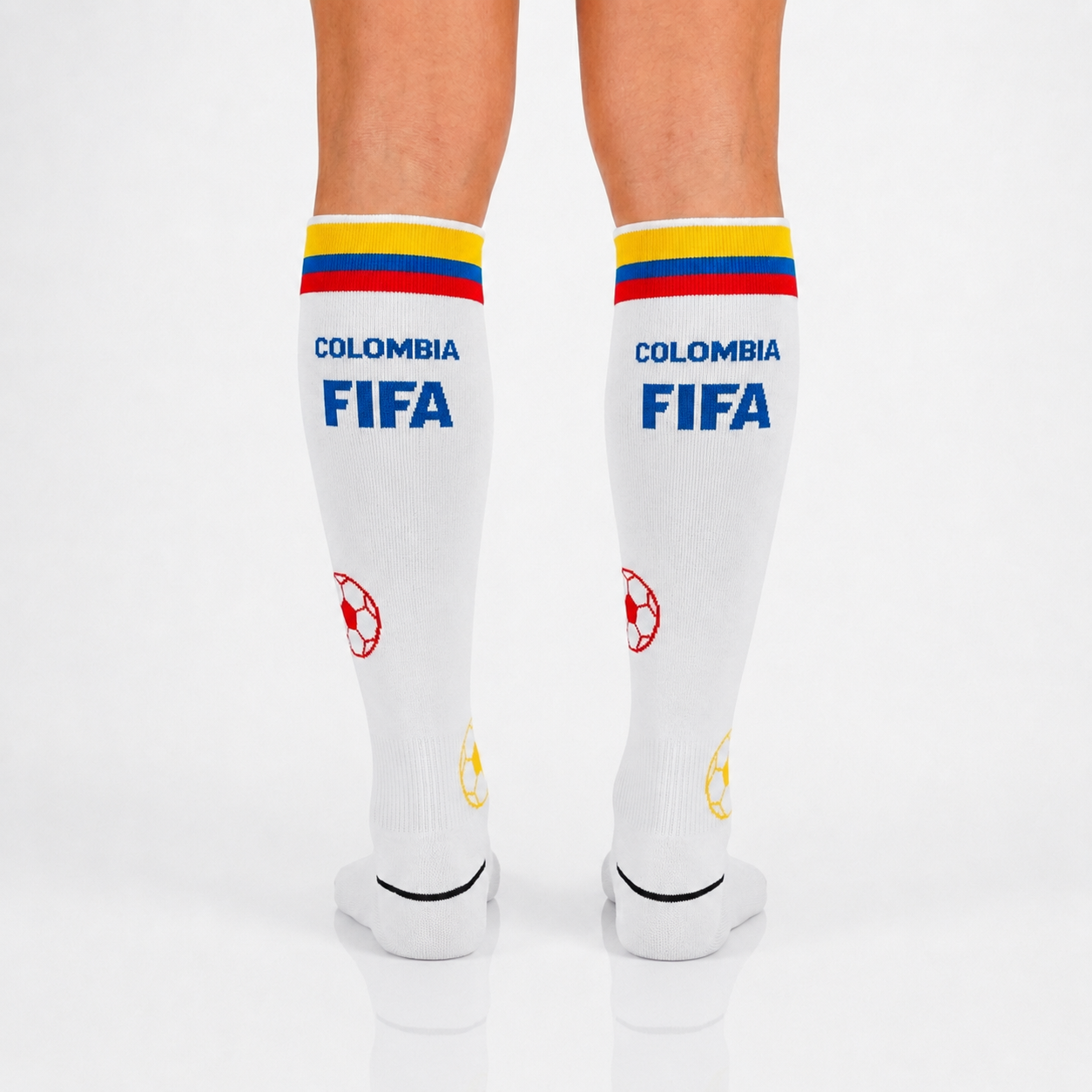 Unisex FIFA 2026 Colombia Soccer Fan Sports Themed Socks