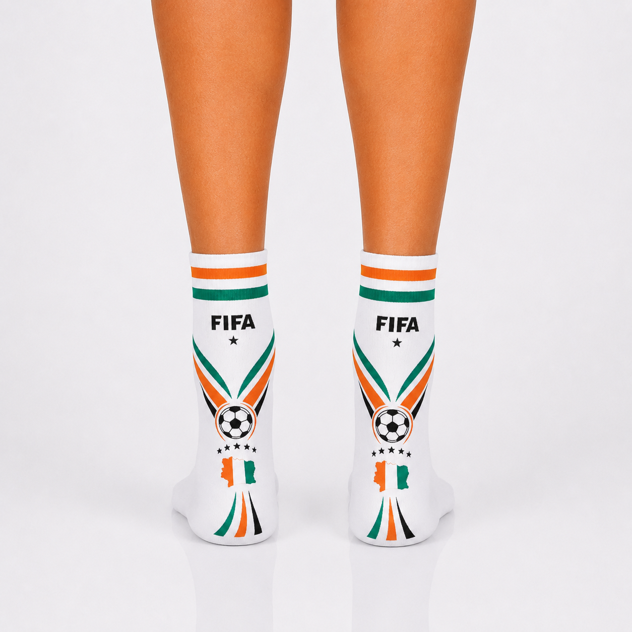 Unisex FIFA 2026 Côte d'Ivoire Soccer Fan Sports Themed SocksUnisex FIFA 2026 Côte d'Ivoire Soccer Fan Sports Themed Socks - Image 4