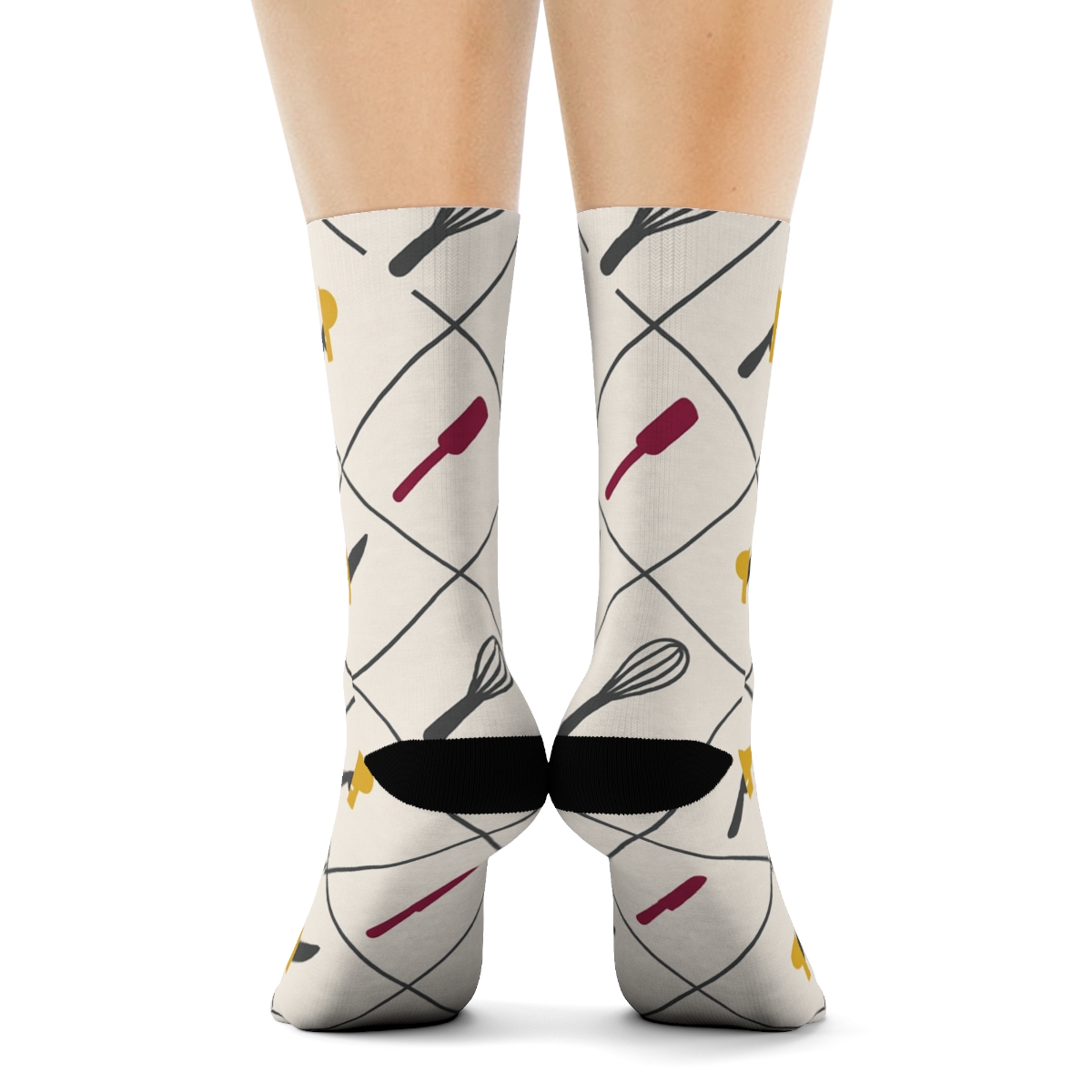 Kitchen Tool Lattice Chef Edition stylish athletic crew socks