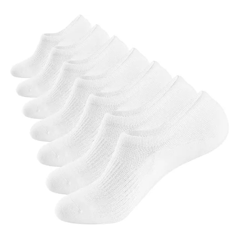 7 Pairs Liner Non Slip Casual Athletic Boat Socks