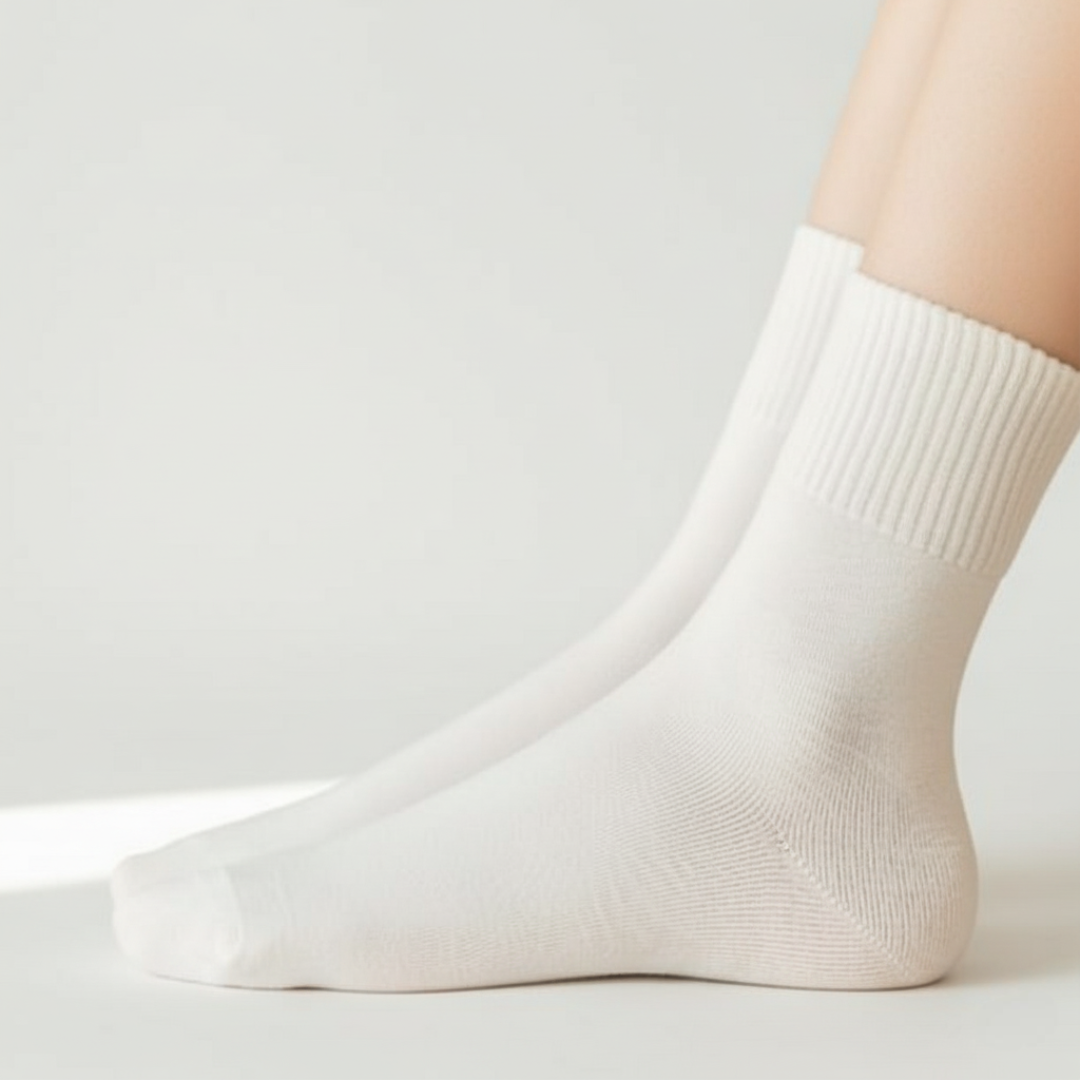 3 Pairs Bamboo Mini Crew Socks For Women