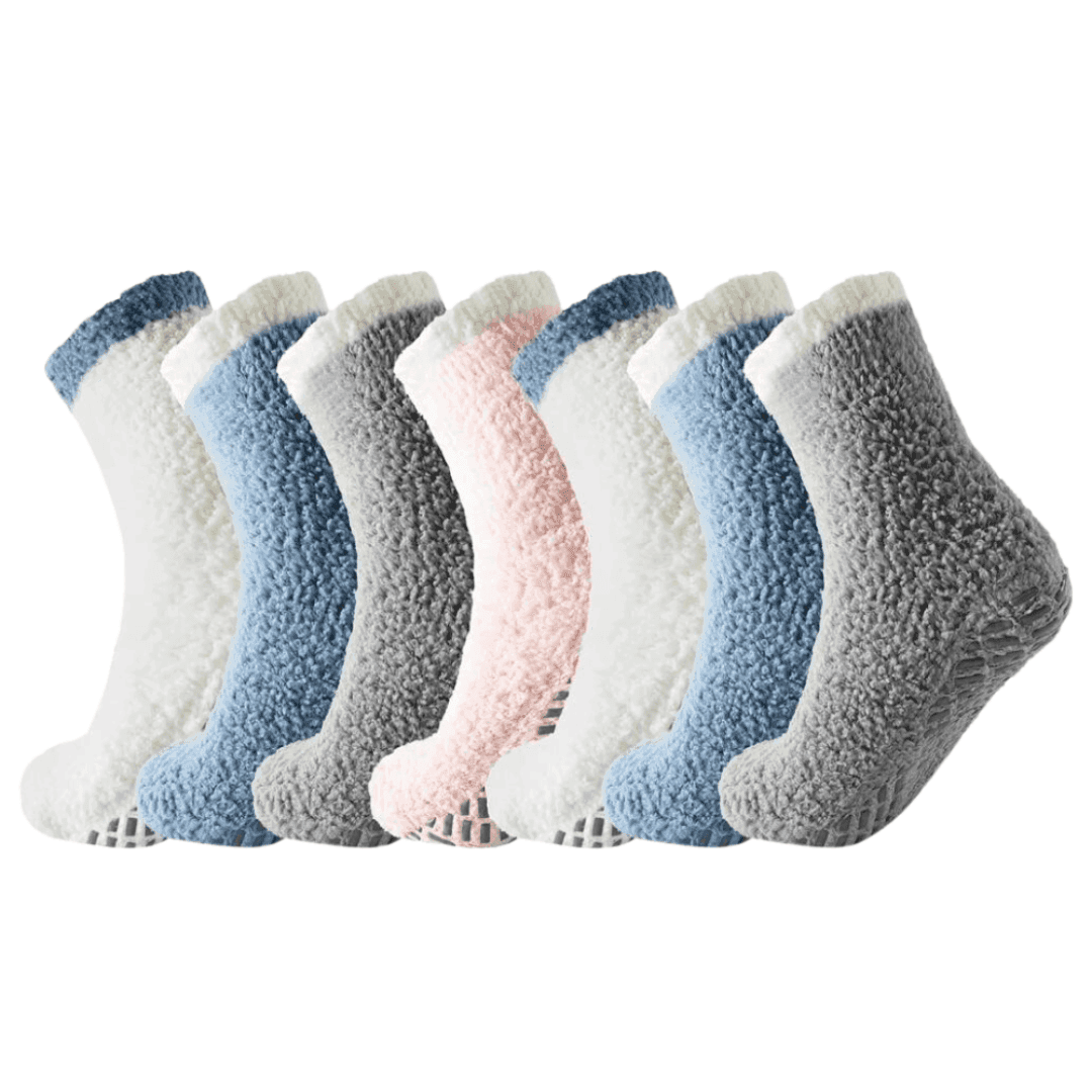 7-Pack Non-Slip Diabetic Socks - Cozy and Comfortable7-Pack Non-Slip Diabetic Socks - Cozy and Comfortable - Image 9