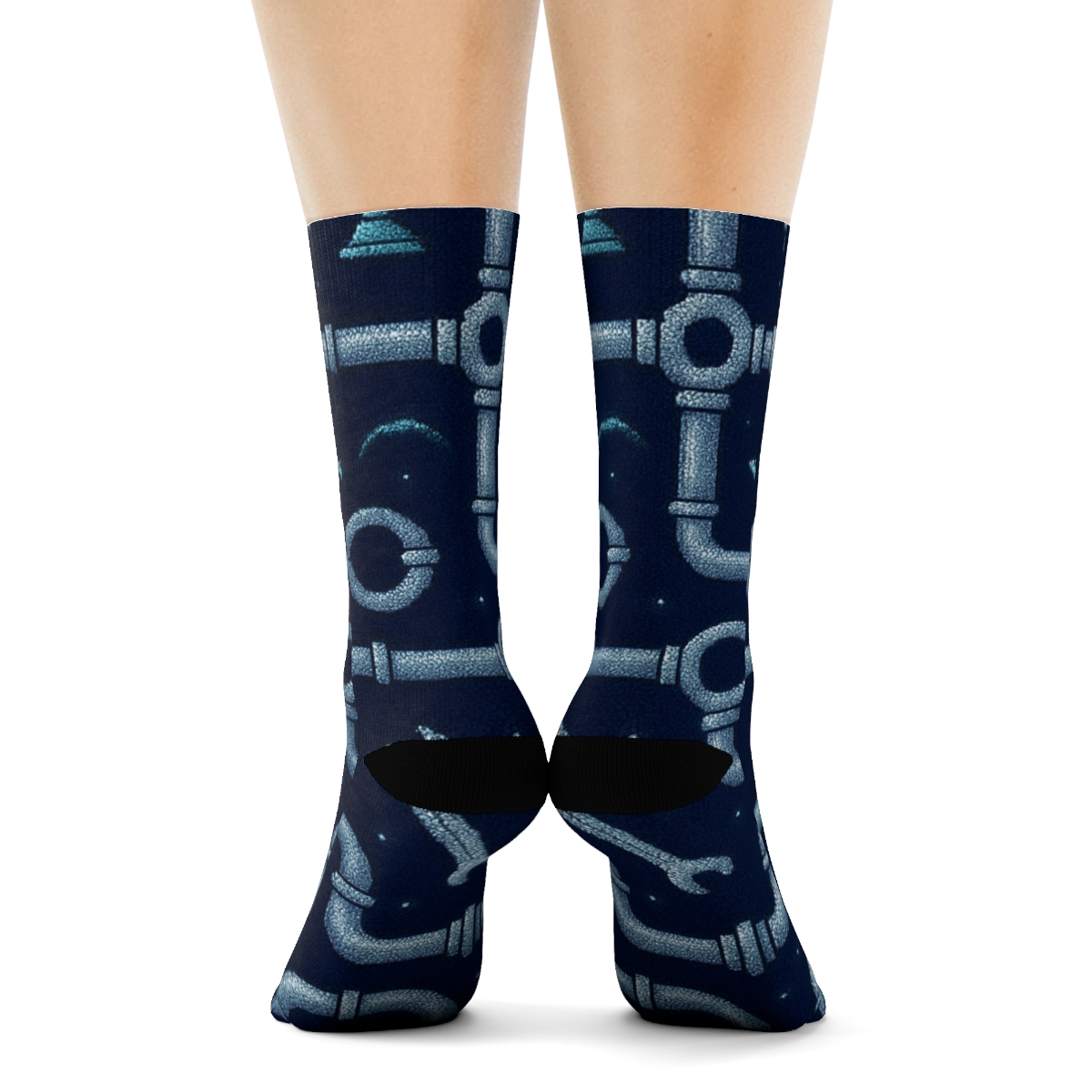 Midnight Pipe Constellations Plumber Edition comfortable cotton crew socks