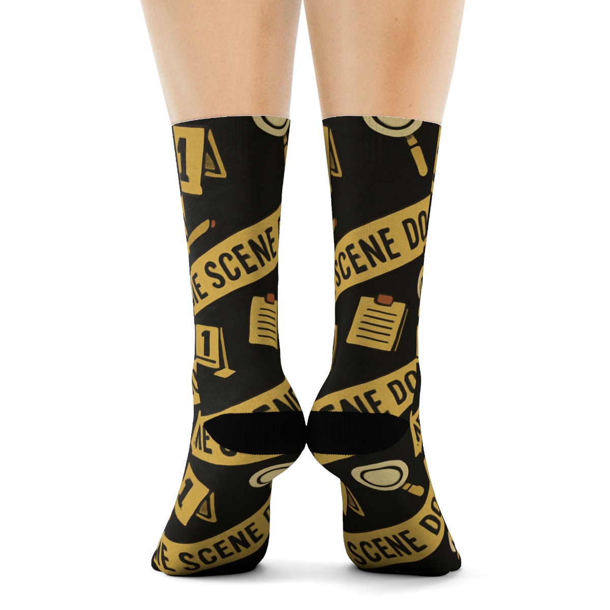 Crime Scene Investigator Tape Bands And Marker Parade comfortable cotton crew socks