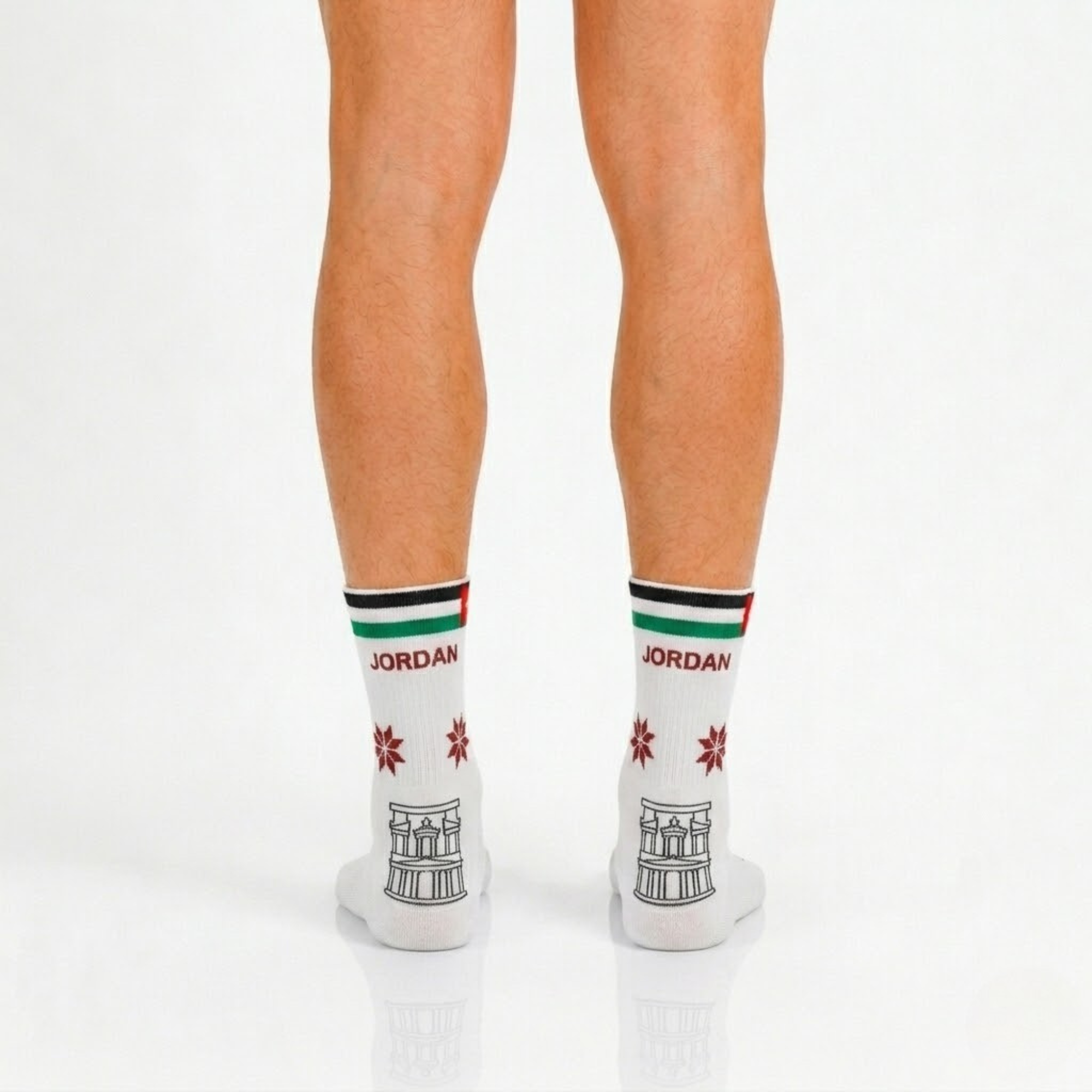 Unisex FIFA 2026 Jordan Soccer Fan Sports Themed SocksUnisex FIFA 2026 Jordan Soccer Fan Sports Themed Socks - Image 4
