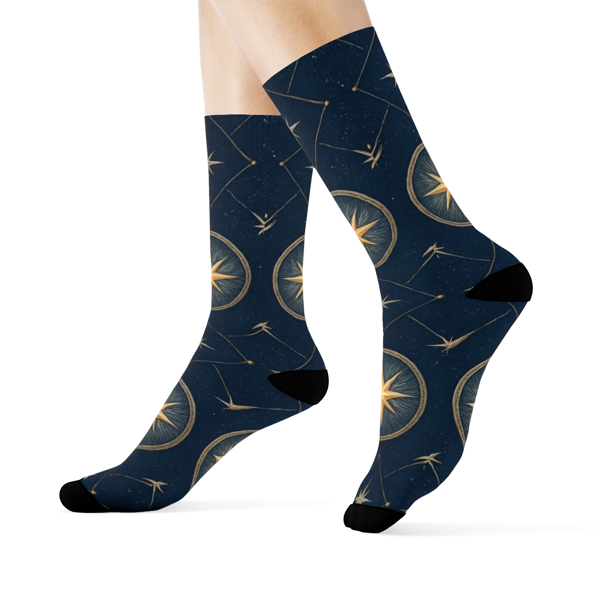 Nocturnal Star Garland Lattice, Star Of Bethlehem Edition comfortable cotton crew socks