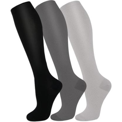 3 Pairs Copper Compression Antimicrobial Socks – Support and Compression