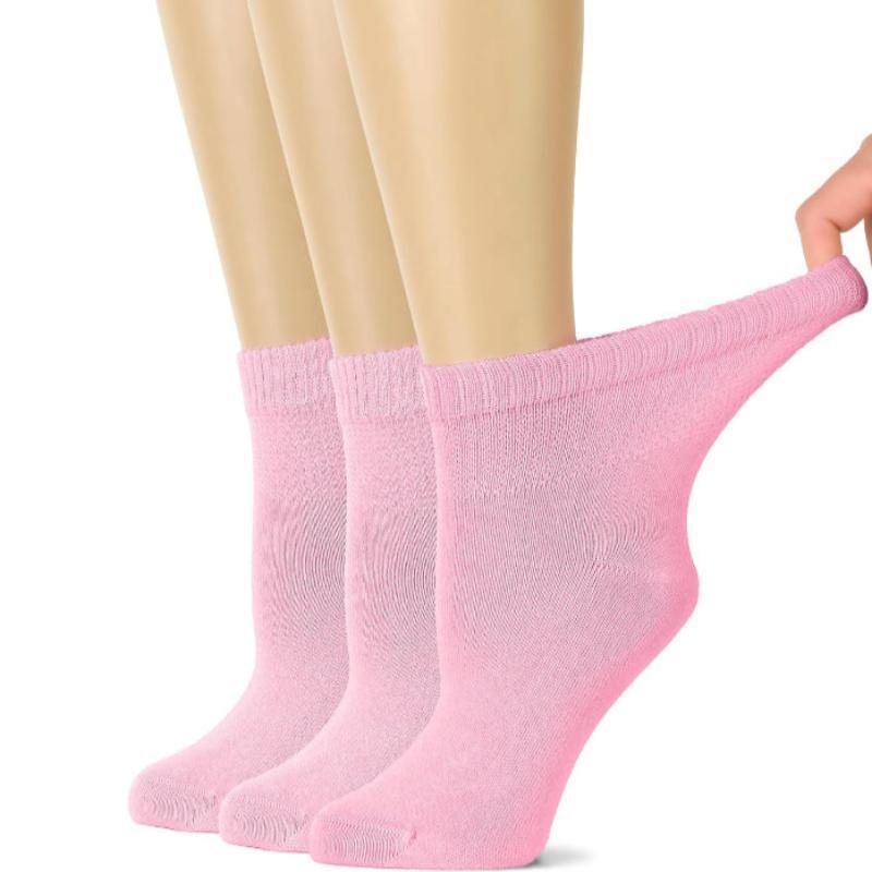 3 Pairs Bamboo Diabetic Socks - All-Day Comfort and Circulation