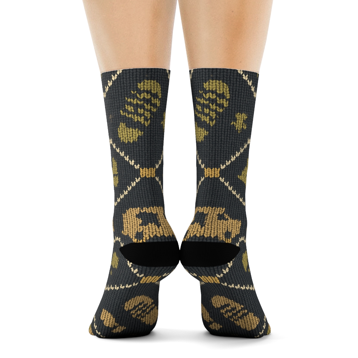 Pest Control Technician Knitted Tool Tile comfortable cotton crew socks