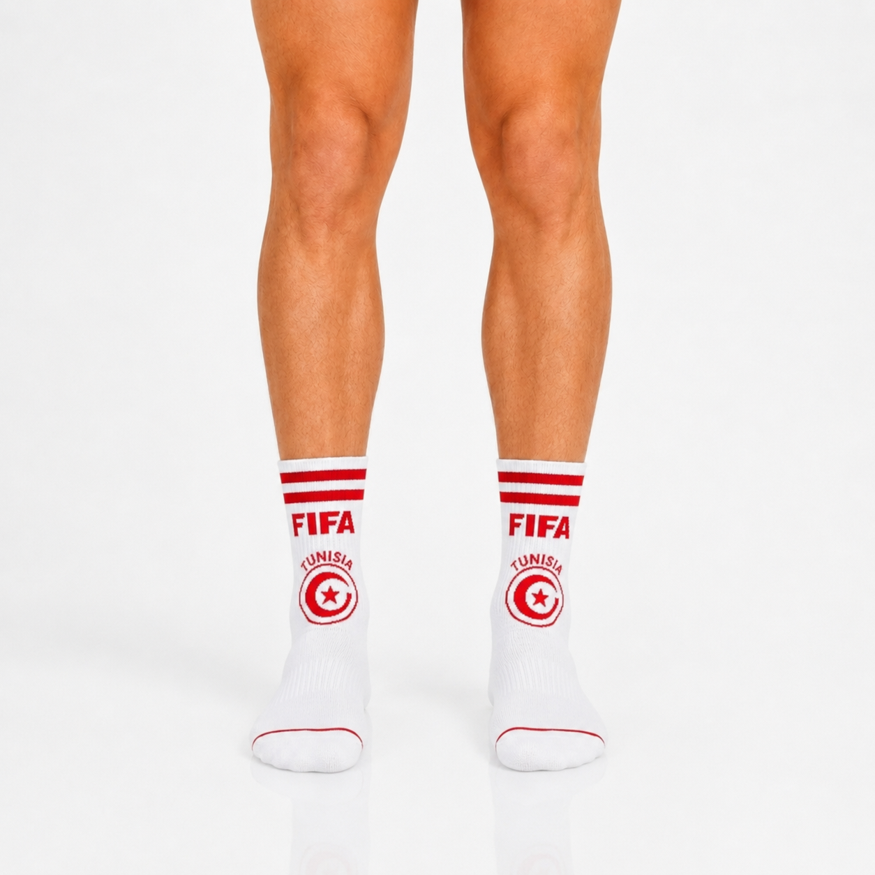 Unisex FIFA 2026 Tunisia Soccer Fan Sports Themed SocksUnisex FIFA 2026 Tunisia Soccer Fan Sports Themed Socks - Image 3