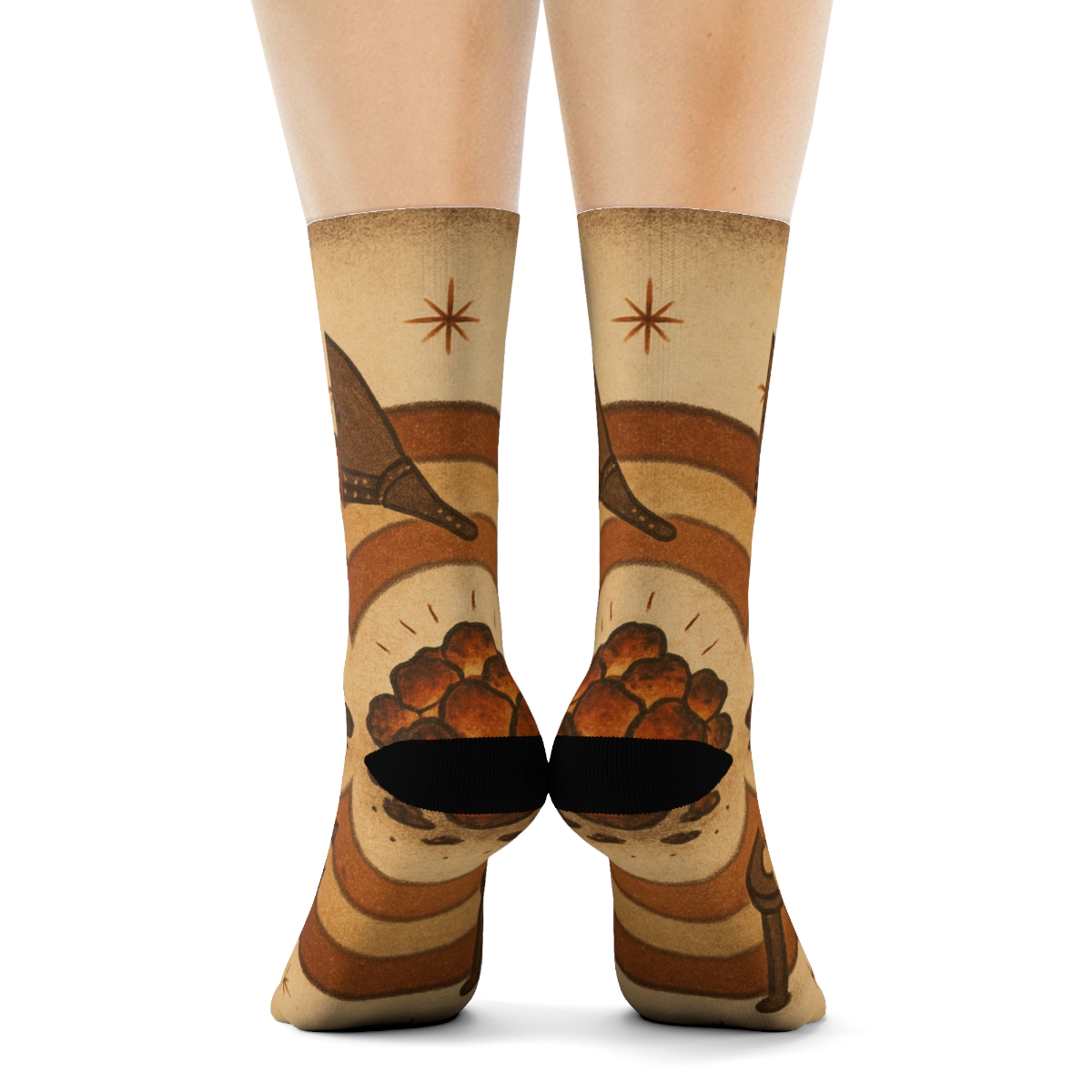 Hearth Rug Motif Heart Edition custom crew socks