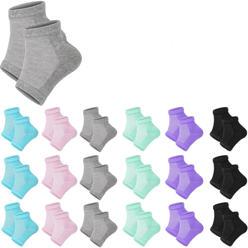 18 Pack Of Hydrating Gel Socks