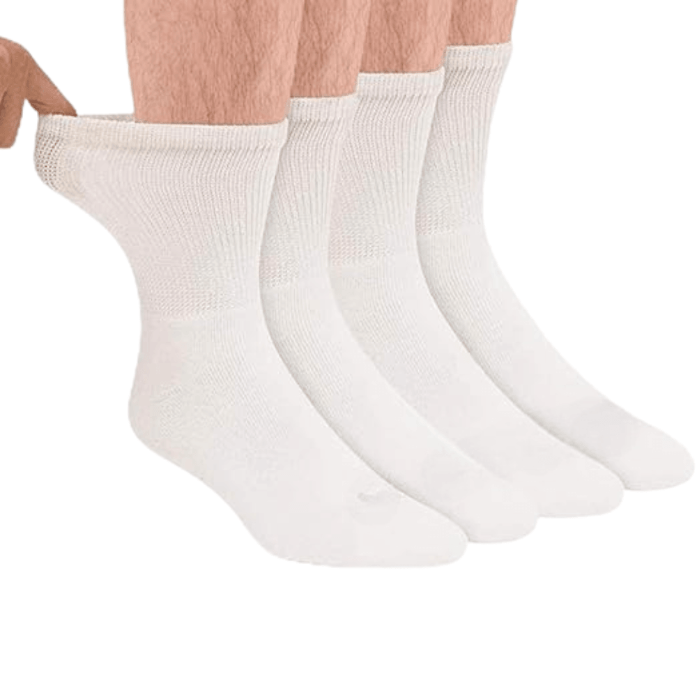 4 Pairs Non Binding Neuropathy Socks
