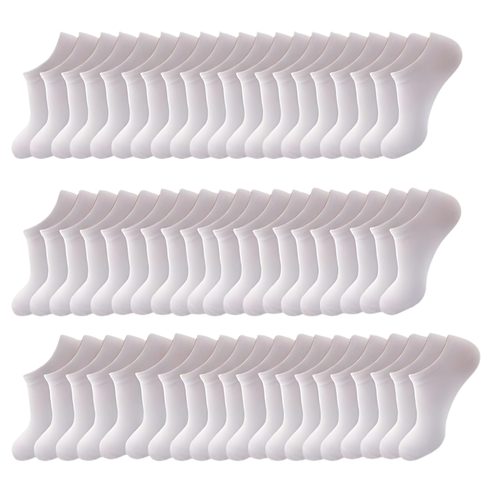 30 Pairs Sports Thin Athletic Short Sock