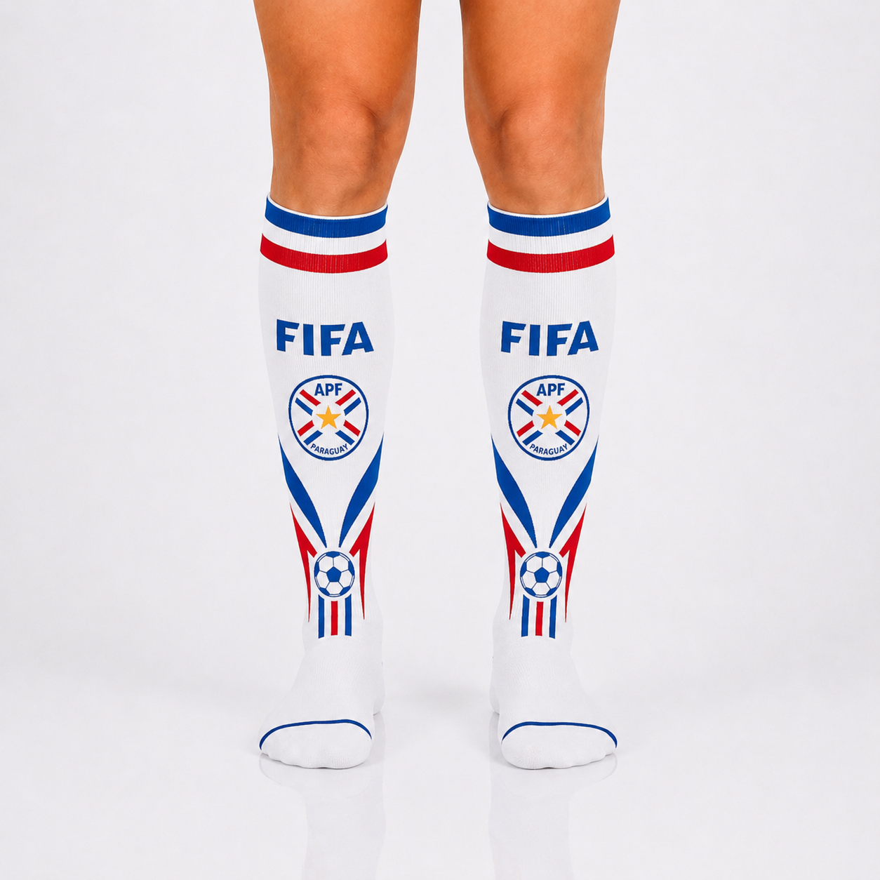 Unisex FIFA 2026 Paraguay Soccer Fan Sports Themed Socks