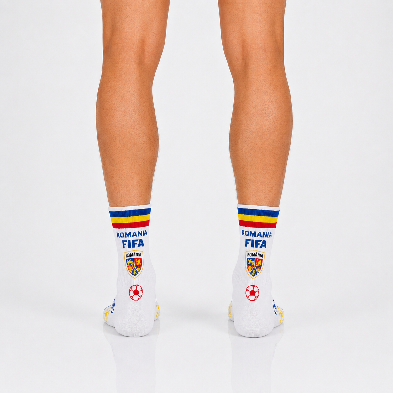 Unisex FIFA 2026 Romania Soccer Fan Sports Themed SocksUnisex FIFA 2026 Romania Soccer Fan Sports Themed Socks - Image 4