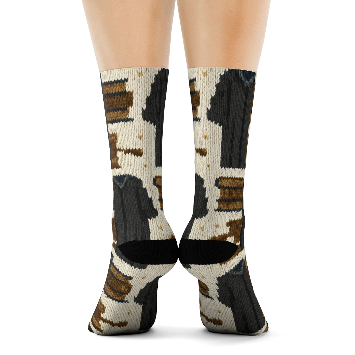 Law Books With Judge Robe Bands personalized crew socks