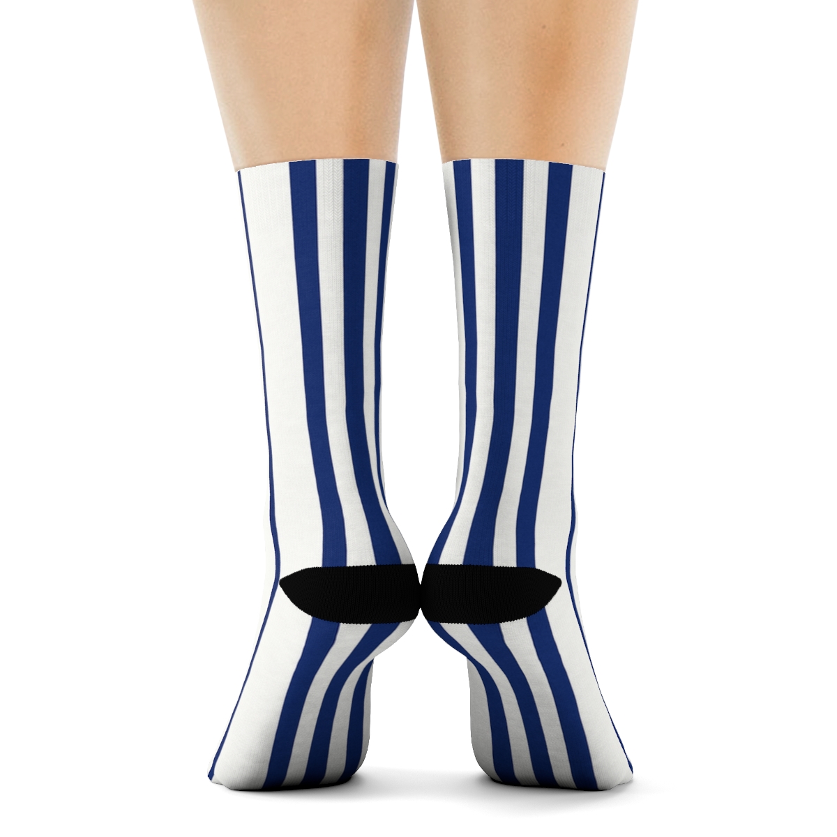 Magnetar Stripe Pulse trendy patterned crew socks