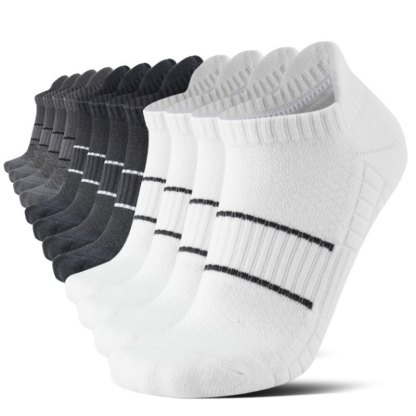 12 Pairs Of Sports Socks With Soft Cushioning For Women