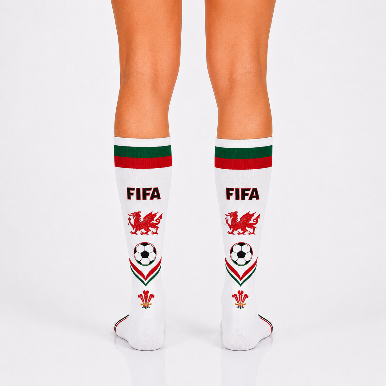 Unisex FIFA 2026 Wales Soccer Fan Sports Themed Socks
