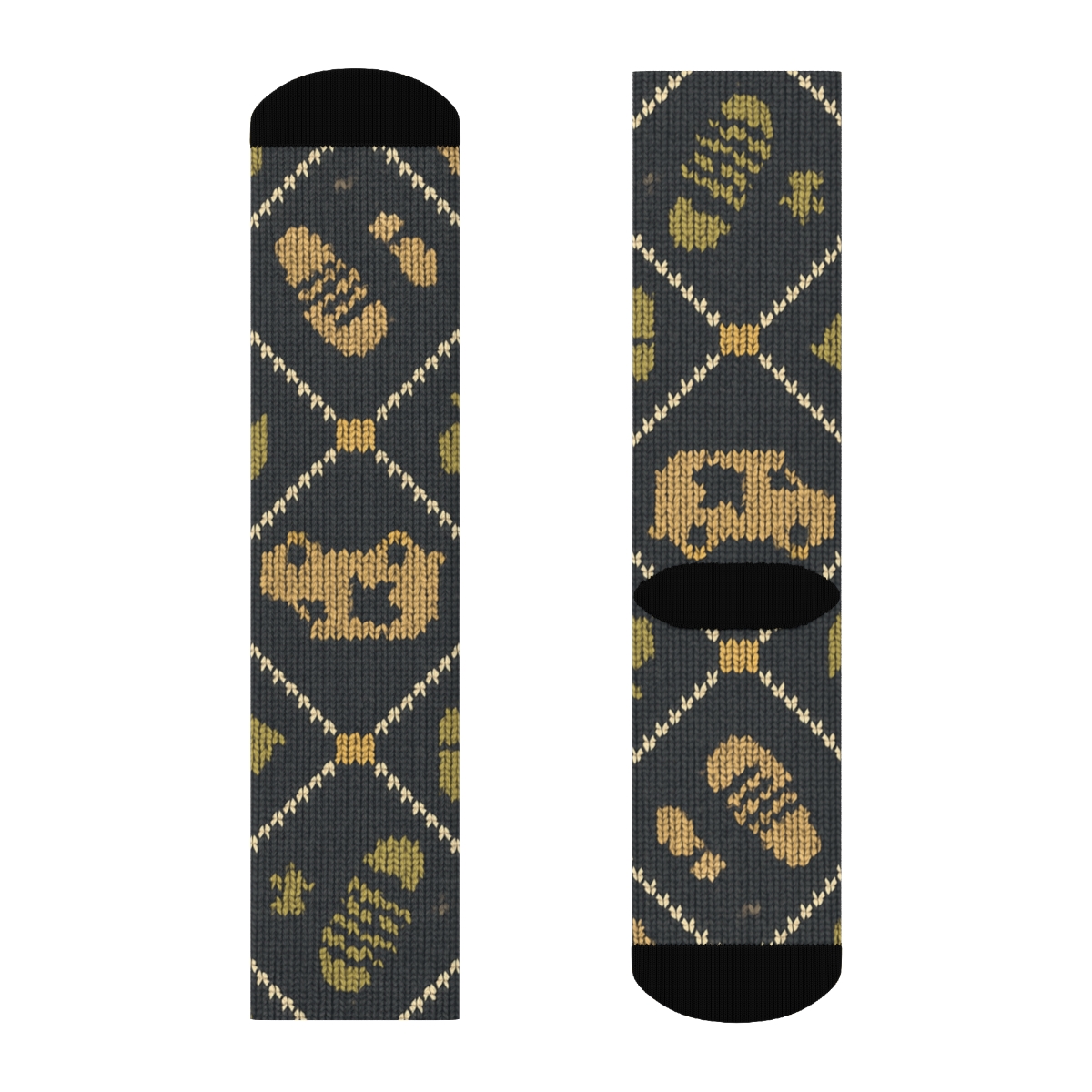 Pest Control Technician Knitted Tool Tile comfortable cotton crew socks