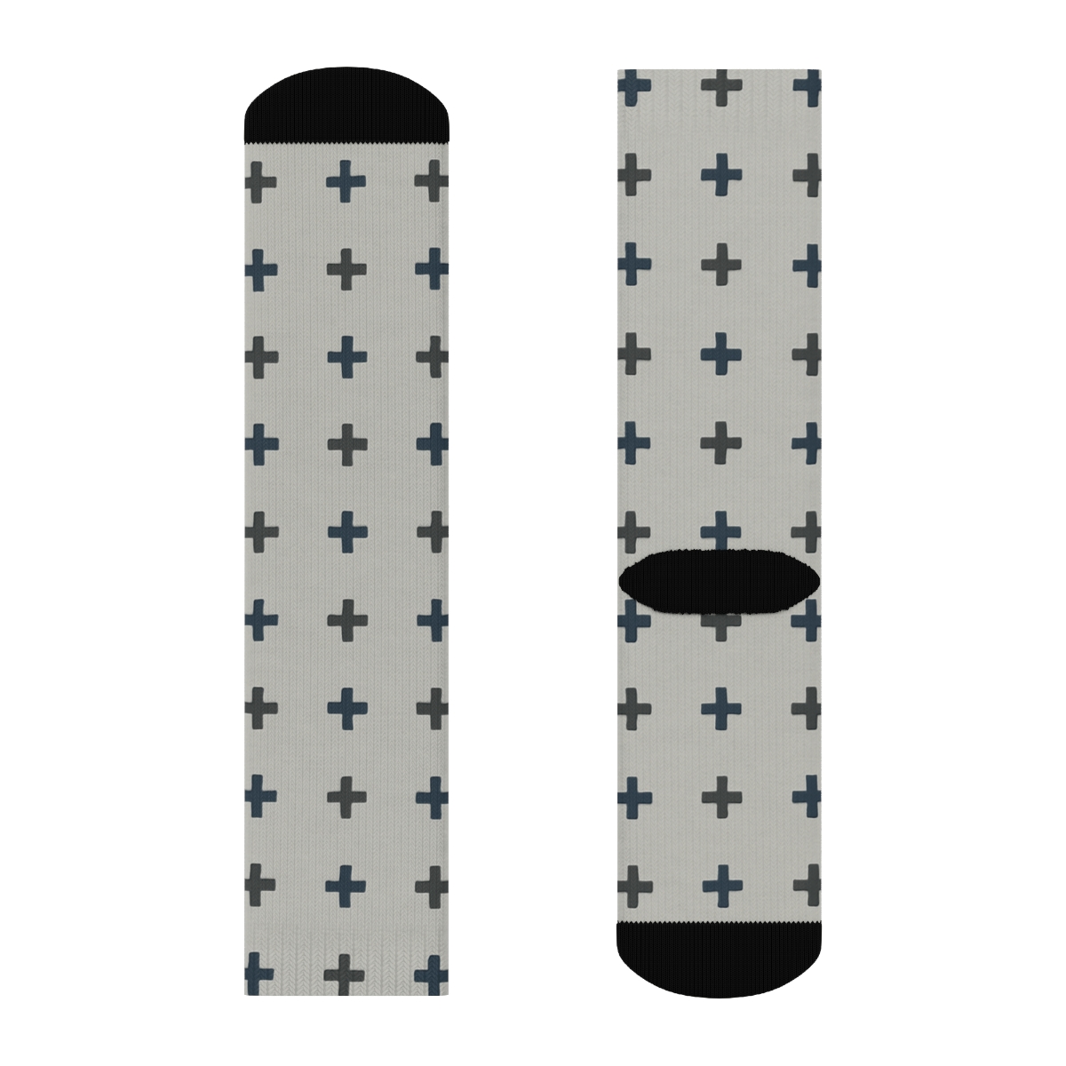Gentle Cross Pack soft everyday crew socks