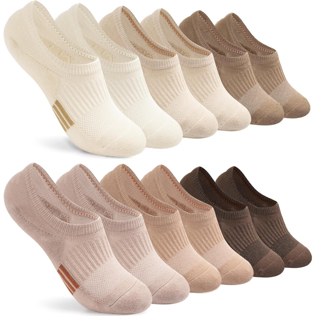 Women Cushioned Low Cut Athletic Running Socks