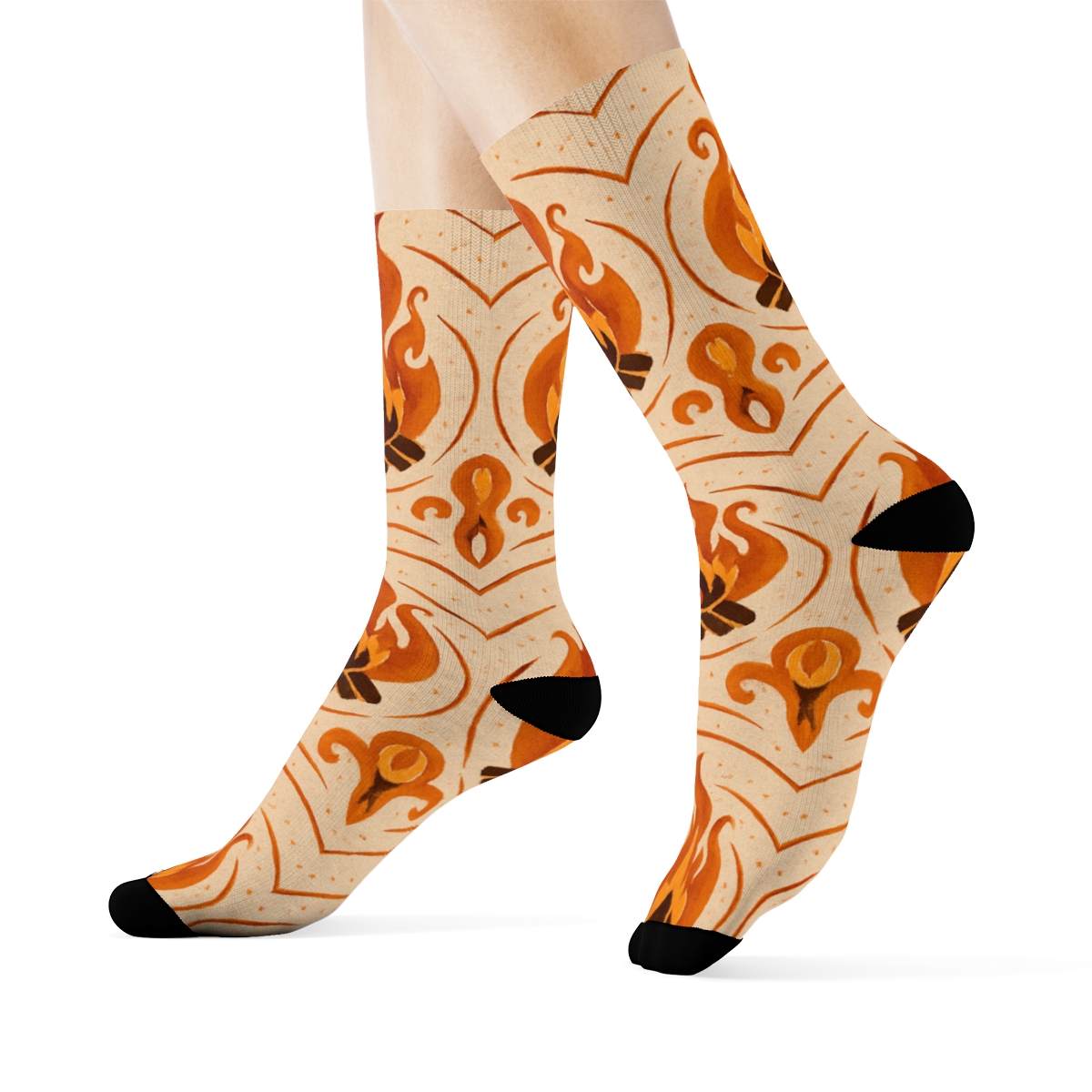 Campfire Radiant Radial stylish athletic crew socks