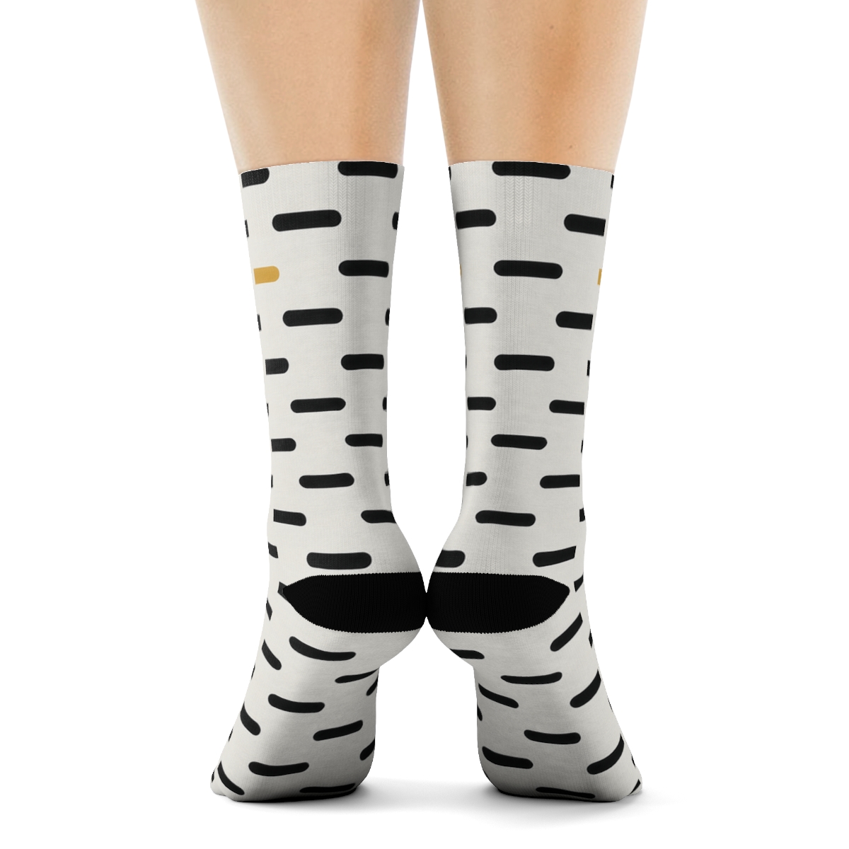 Quiet Comet Dash Sequence comfortable cotton crew socks