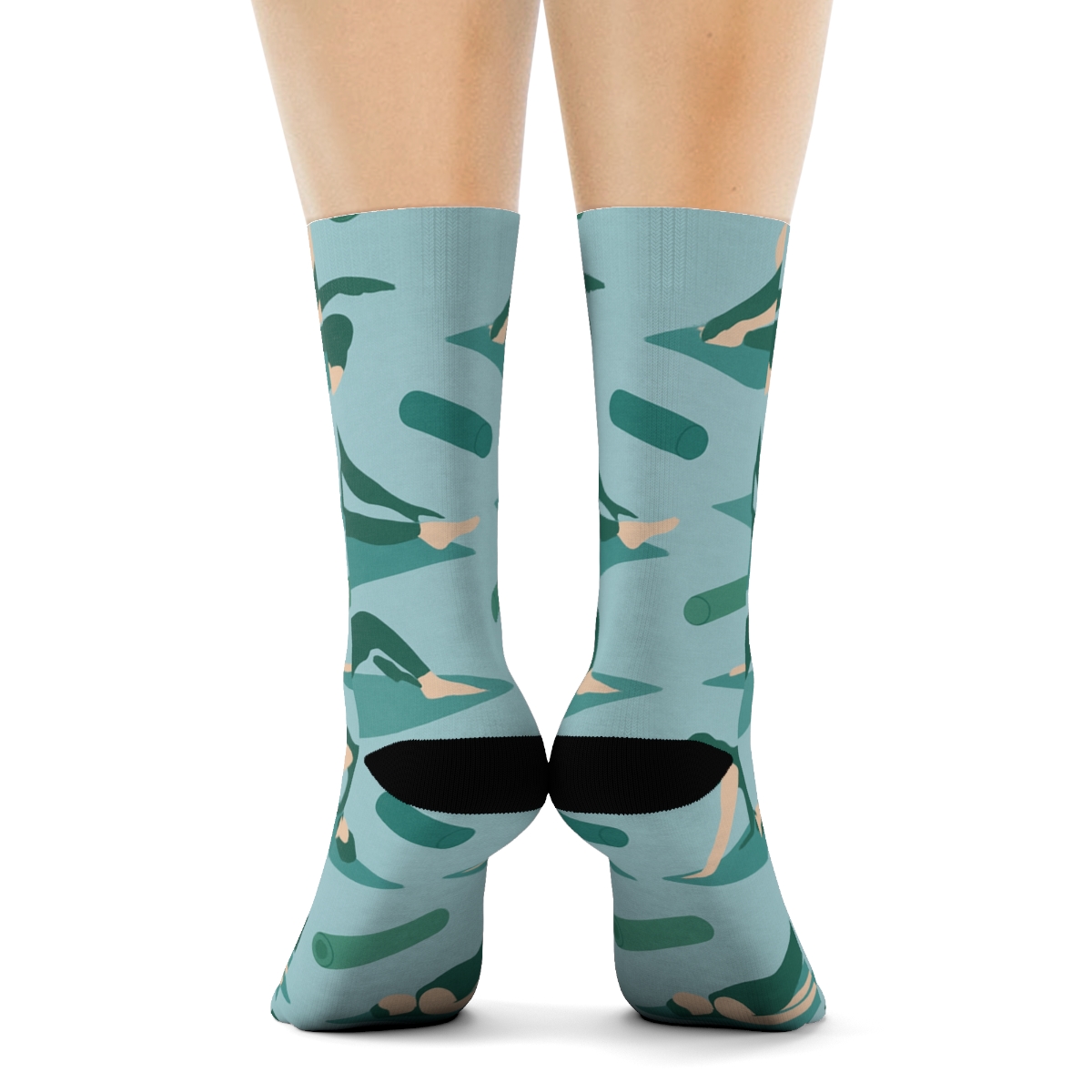 Stretch Sequence Nebula Pattern Physical Therapist Edition soft everyday crew socks