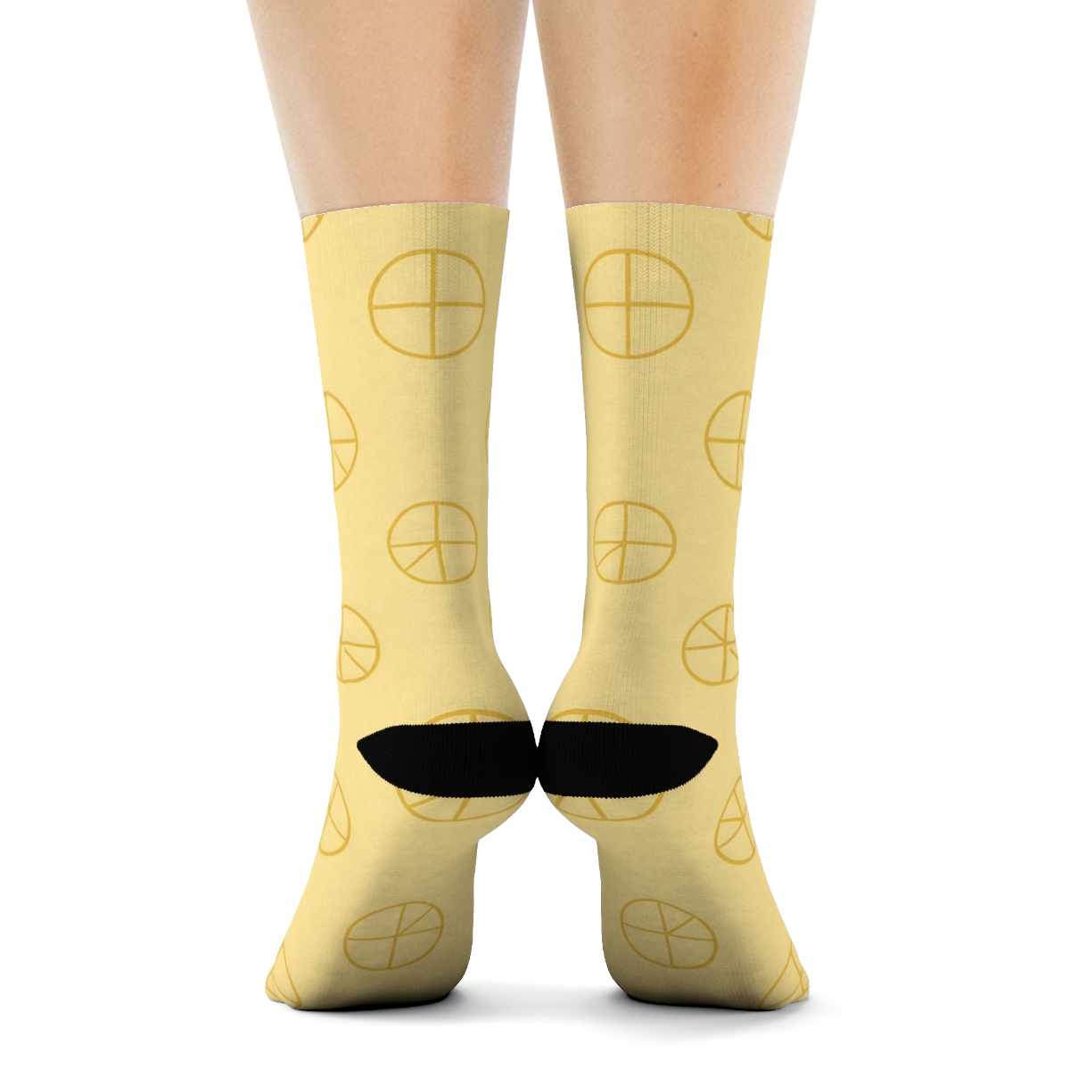 Solar Segment Dial custom crew socksSolar Segment Dial Crew Socks - Image 4