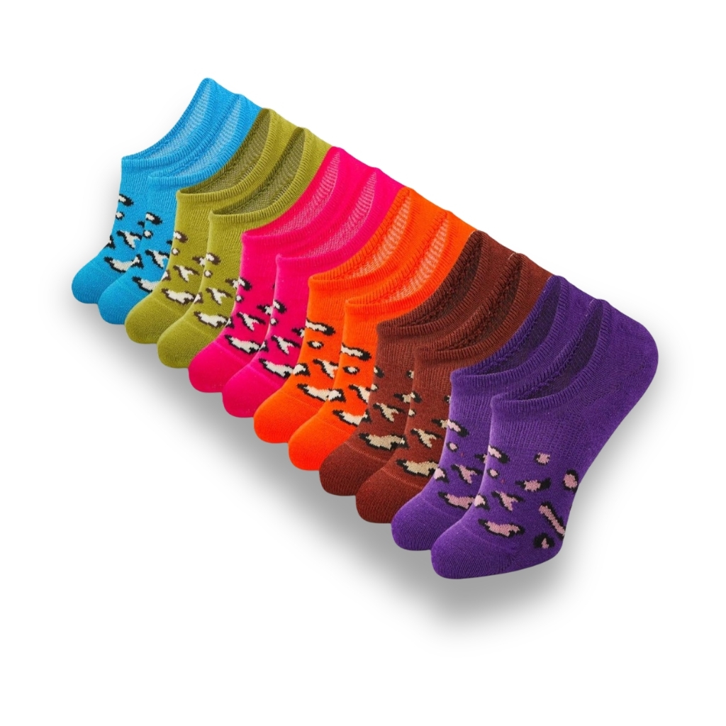 6 Pairs Of Low Cut Athletic Running Invisible Liner Socks