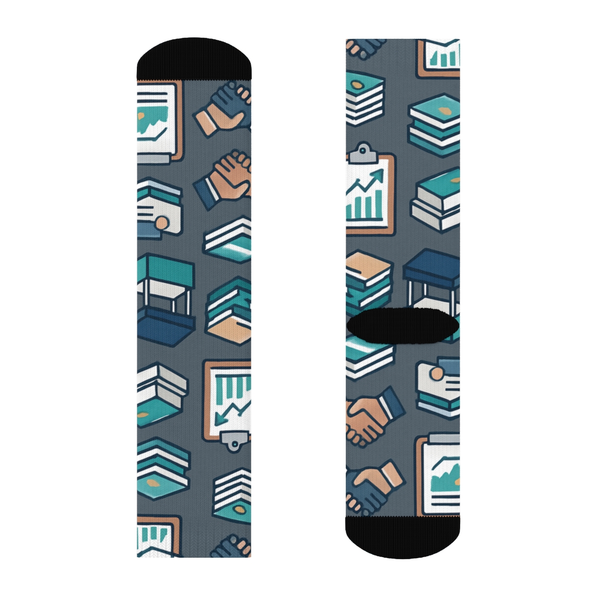 Trade Show Collage For Salesperson stylish athletic crew socks