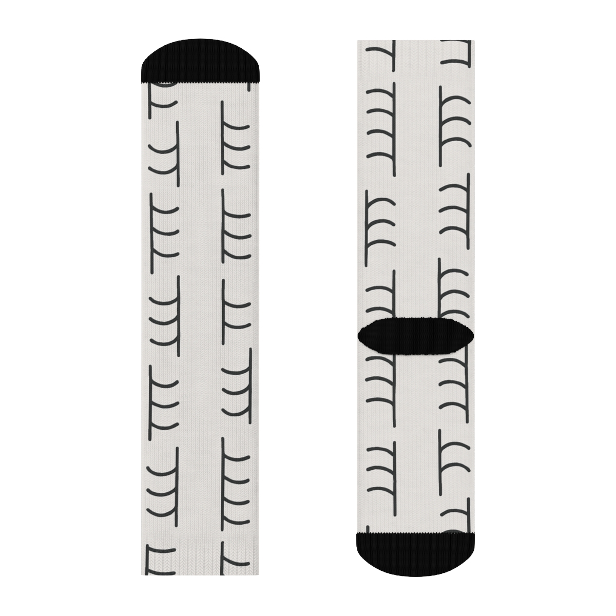 Micro Arc Ladder premium sports crew socks