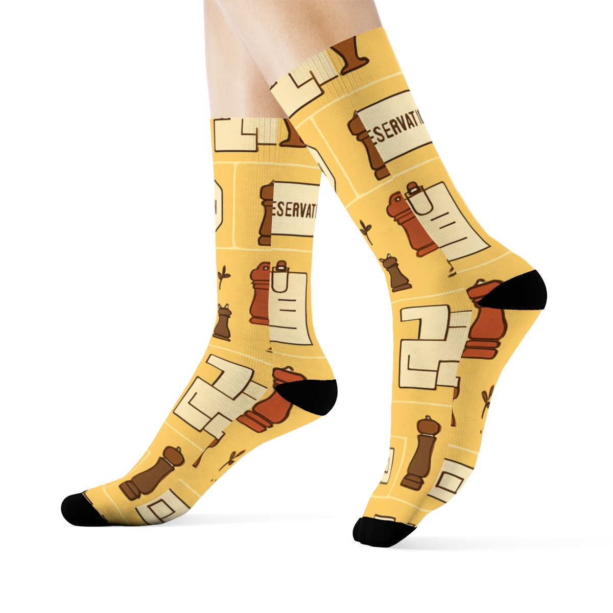 Bistro Ledger Tiles For Restaurant Manager stylish athletic crew socks