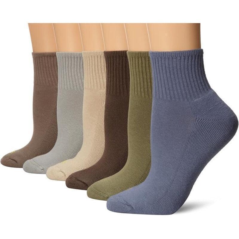6 Pair Mini Crew Socks - Everyday Comfort and Versatility6 Pair Mini Crew Socks - Everyday Comfort and Versatility - Image 5