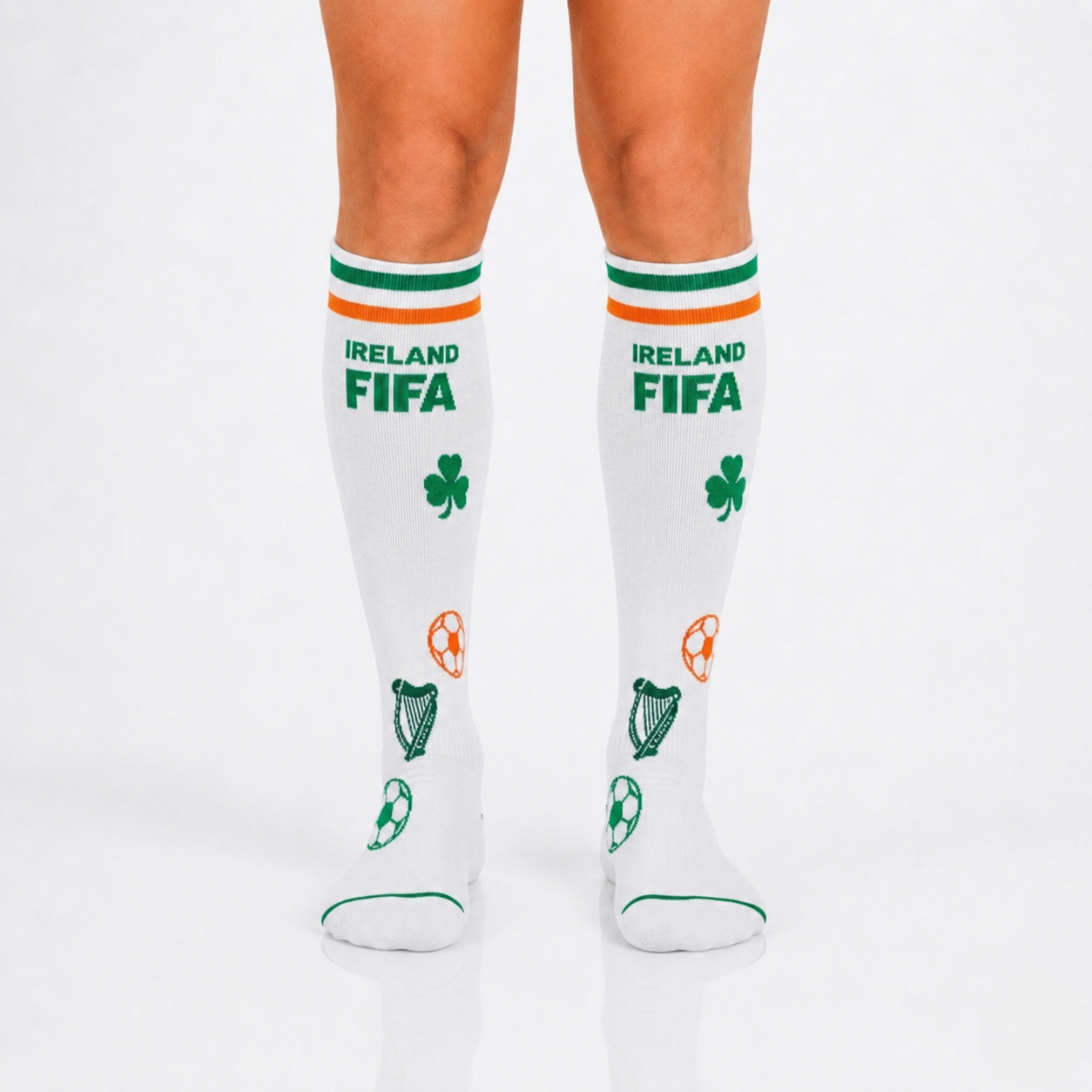 Unisex FIFA 2026 Ireland Soccer Fan Sports Themed Socks
