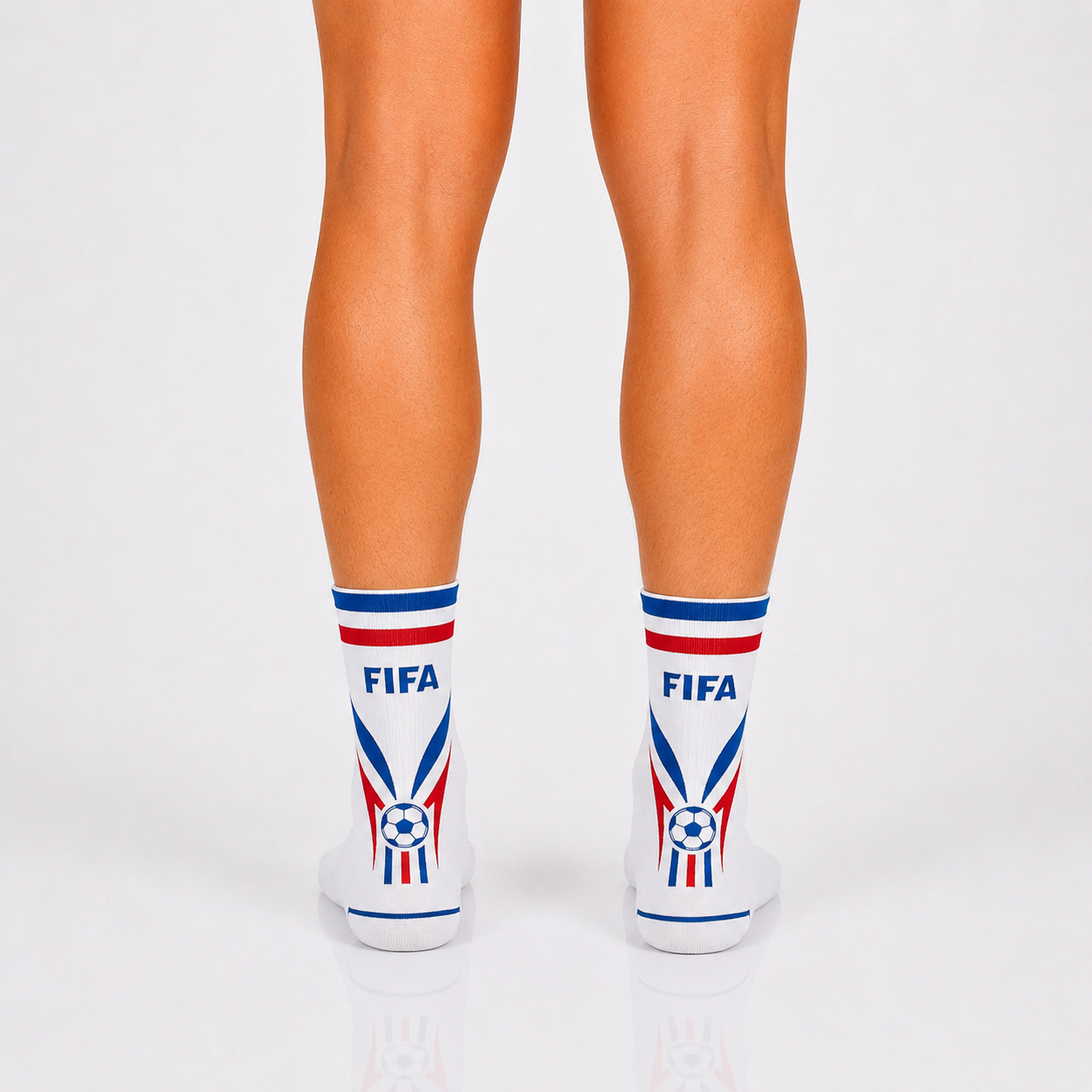 Unisex FIFA 2026 Paraguay Soccer Fan Sports Themed SocksUnisex FIFA 2026 Paraguay Soccer Fan Sports Themed Socks - Image 4