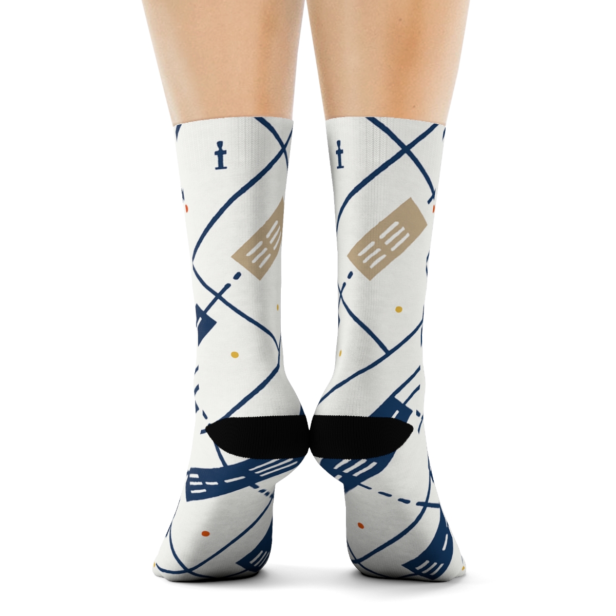 Runway Lattice For The Air Traffic Controller custom crew socks