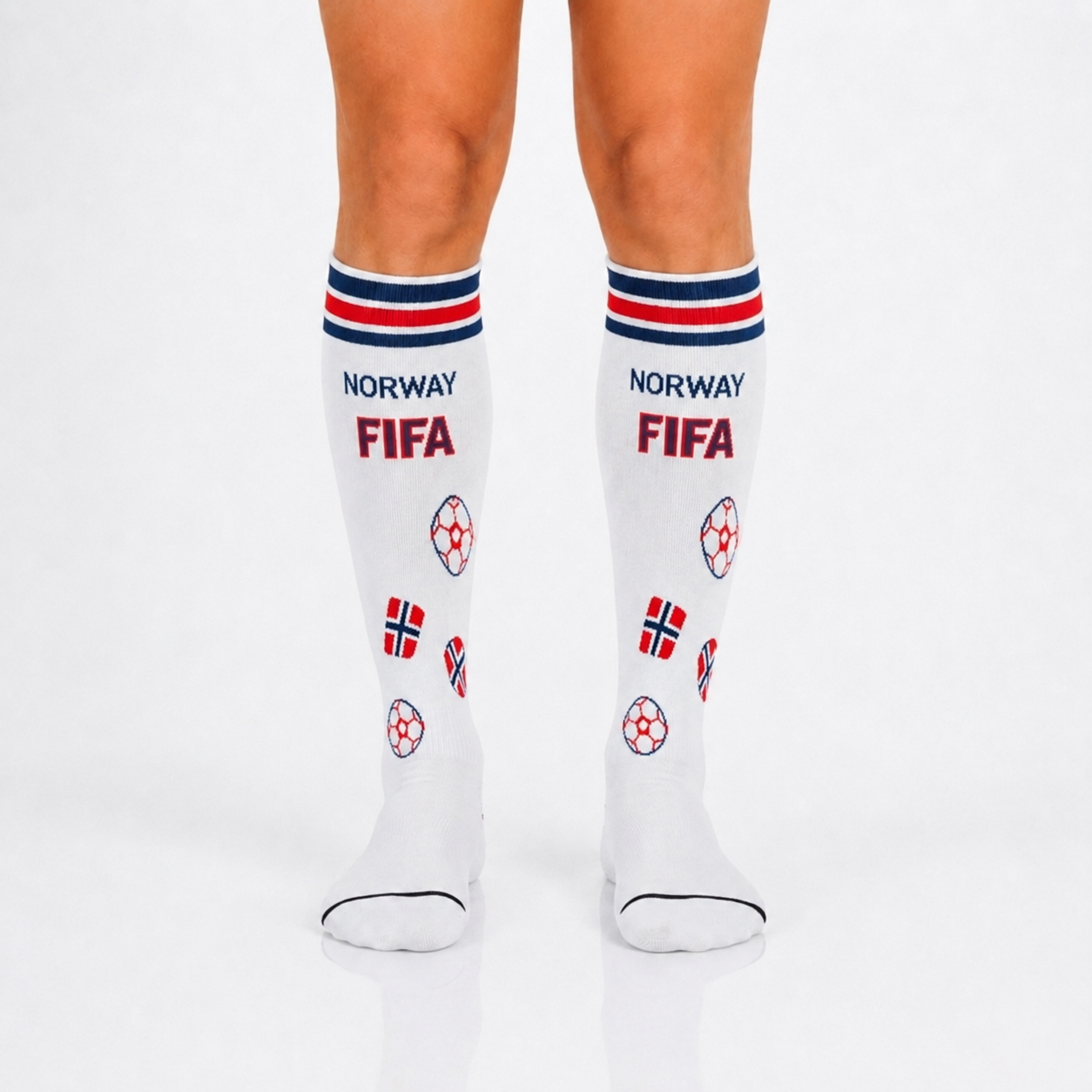 Unisex FIFA 2026 Norway Soccer Fan Sports Themed Socks