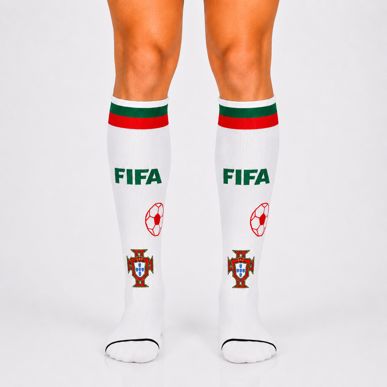 Unisex FIFA 2026 Portugal Soccer Fan Sports Themed Socks