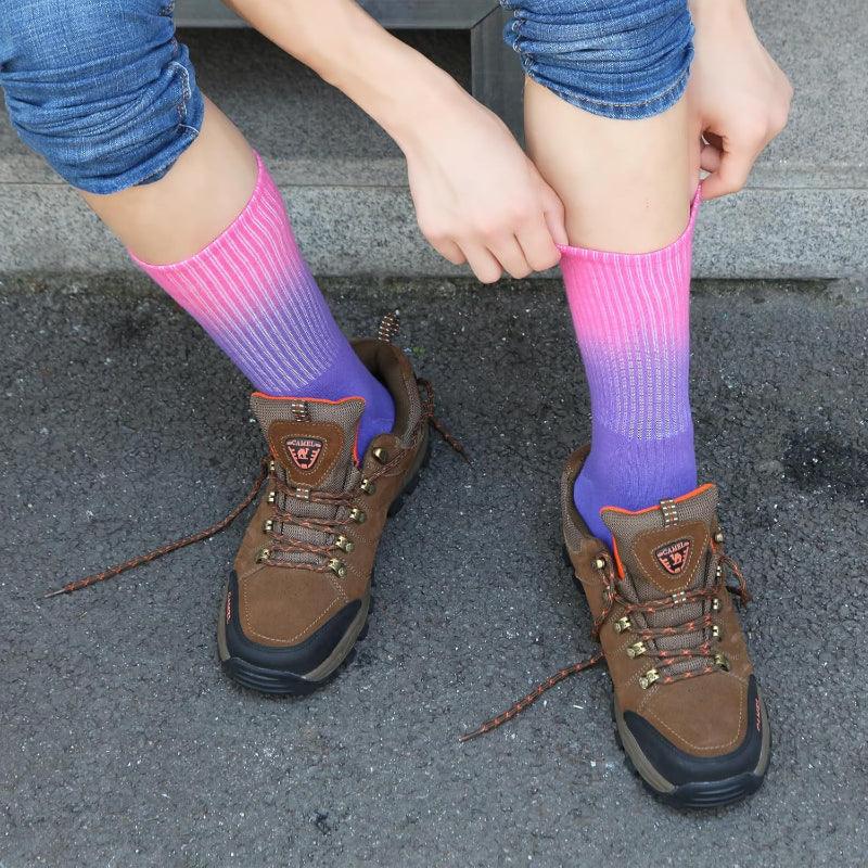 Tie Dye Crew Socks