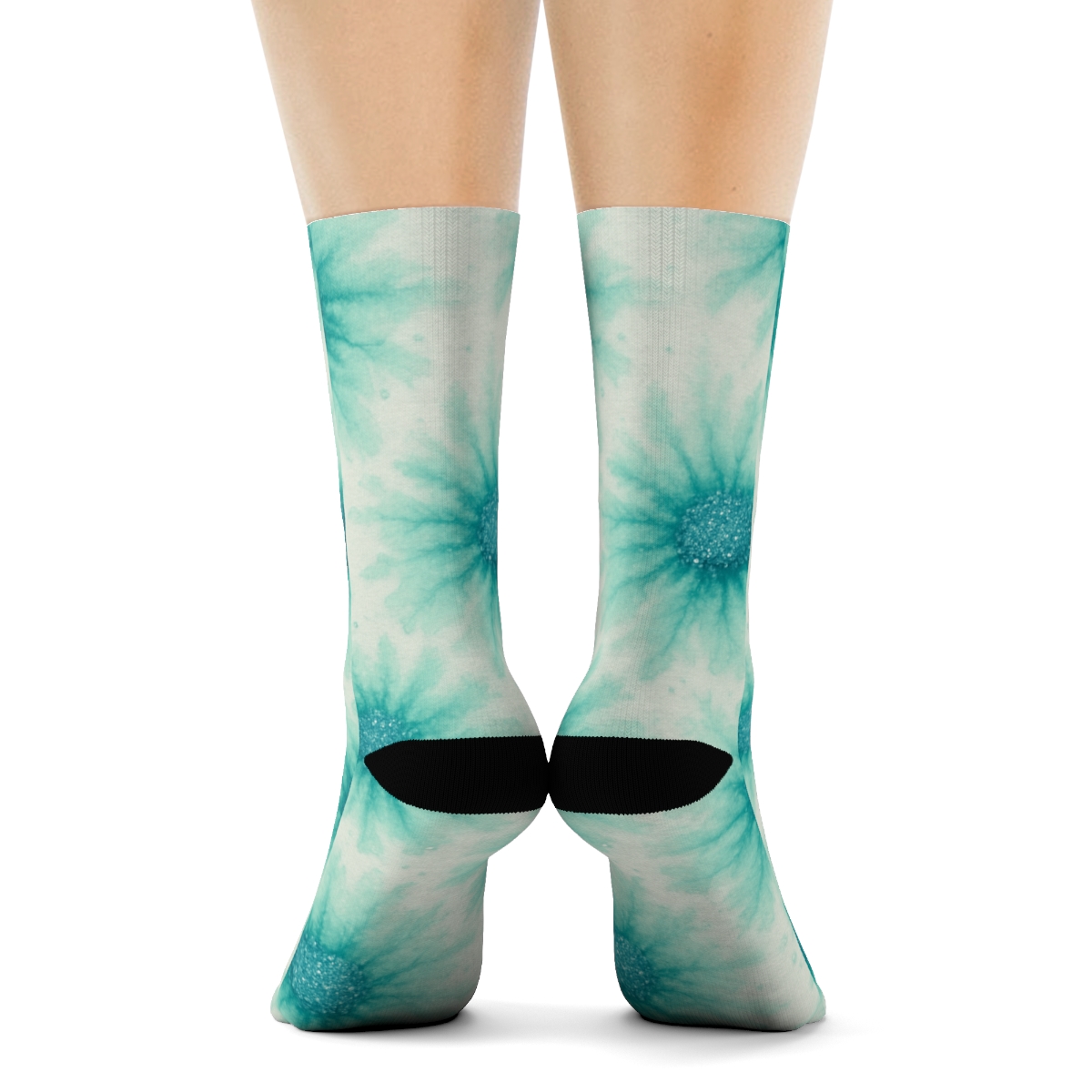 Ice Dye Starburst Scatter premium sports crew socks